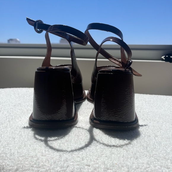 Vicenza Slingback Platform Heels - Picture 7 of 8